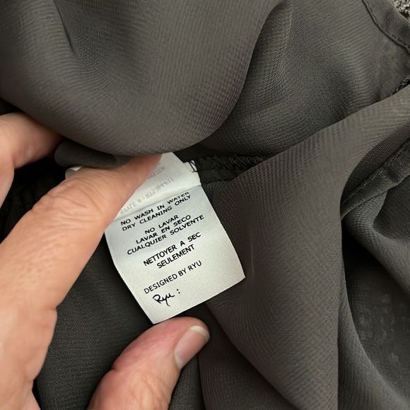 Ryu Classic. Dark Grey, fancy vintage top. - Picture 9 of 9